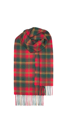 Lochcarron Brushed Lambs Wool Tartan Scarves