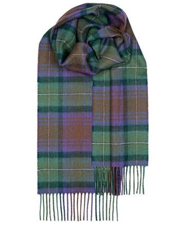 Lochcarron Brushed Lambs Wool Tartan Scarves