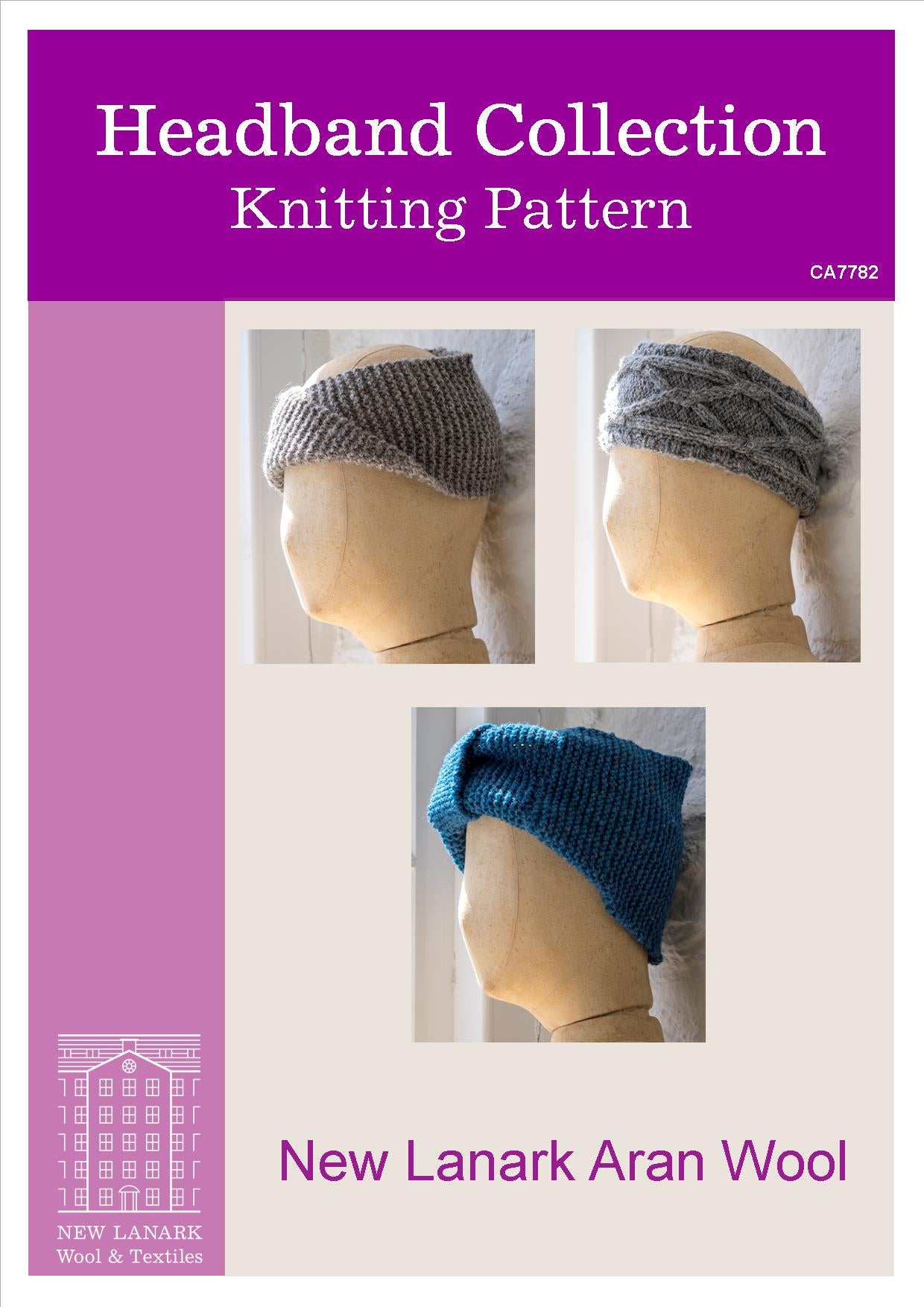 Aran Headband Collection Patterns