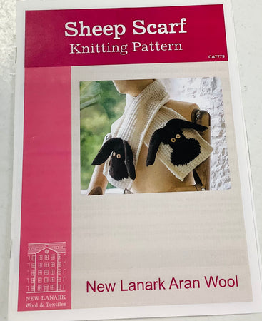 Sheep scarf Knitting Kit