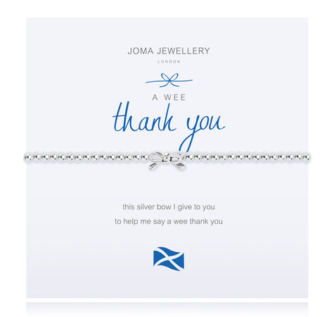 A wee Thank You