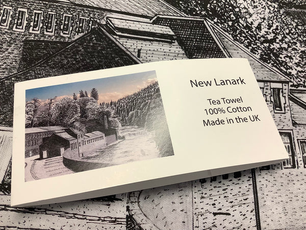 New Lanark Jackton Art Tea Towel