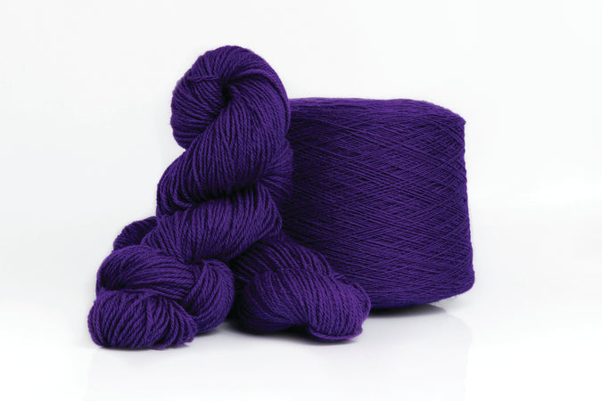 Amethyst Aran 100g Ball