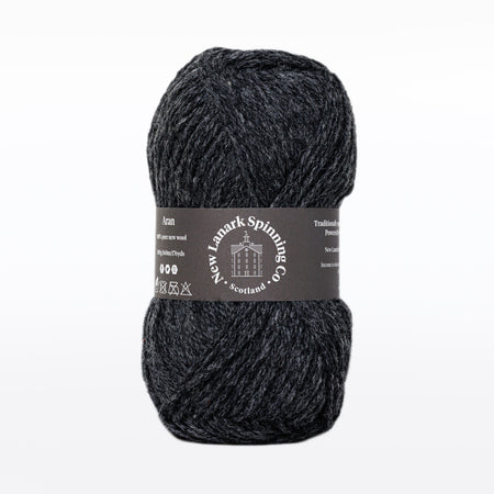 Charcoal Aran Yarn