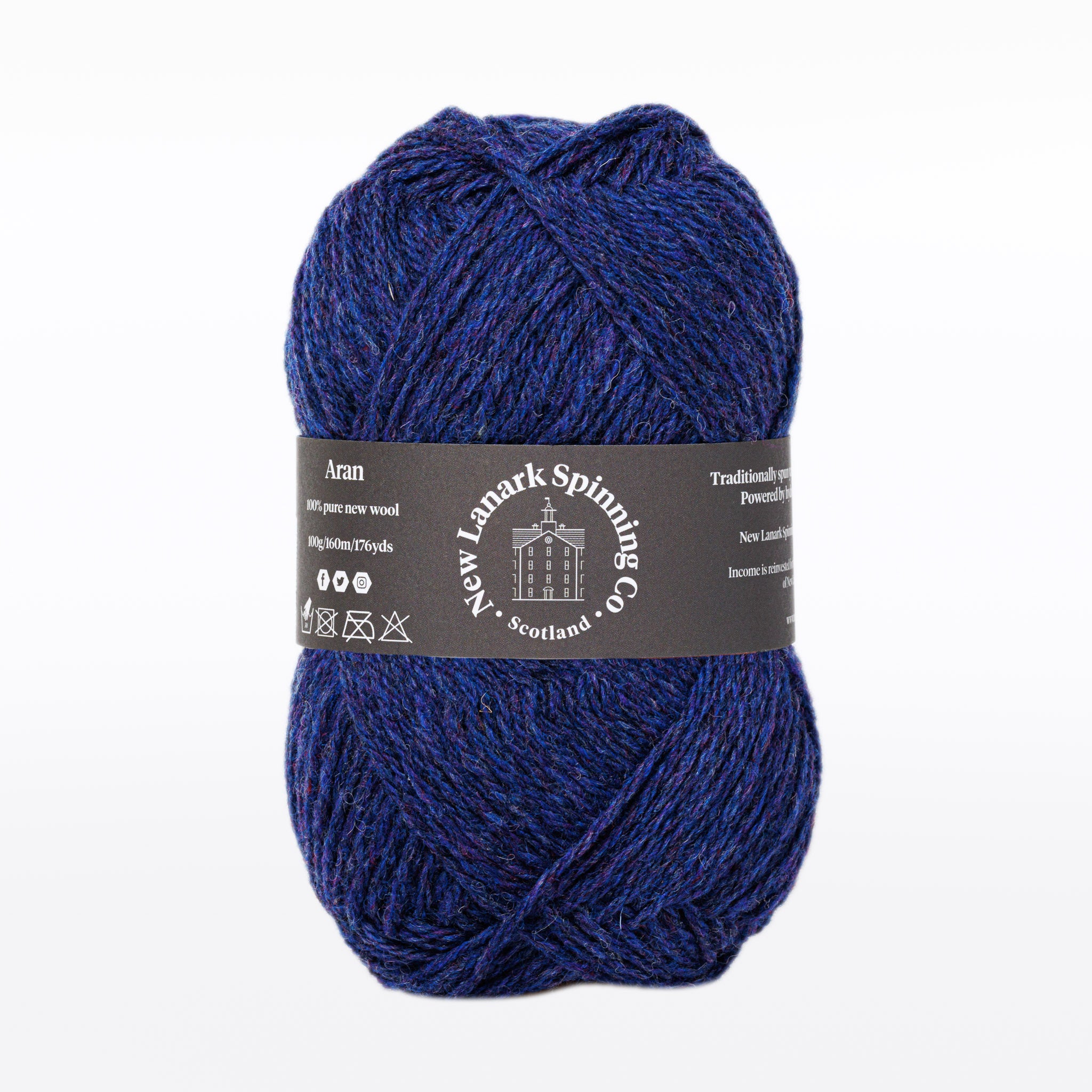 Denim Aran Yarn