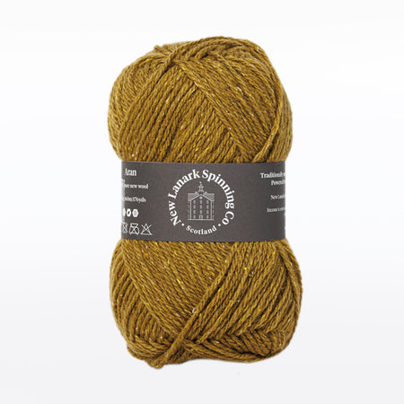 Ochre Aran Yarn